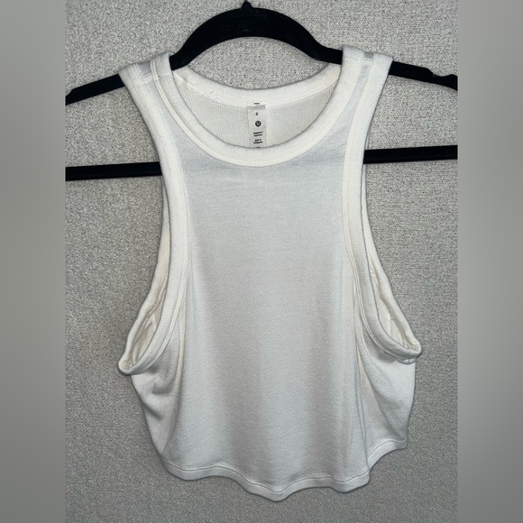 Lululemon ribbed crop tank top - size 6 - Picture 1 of 5